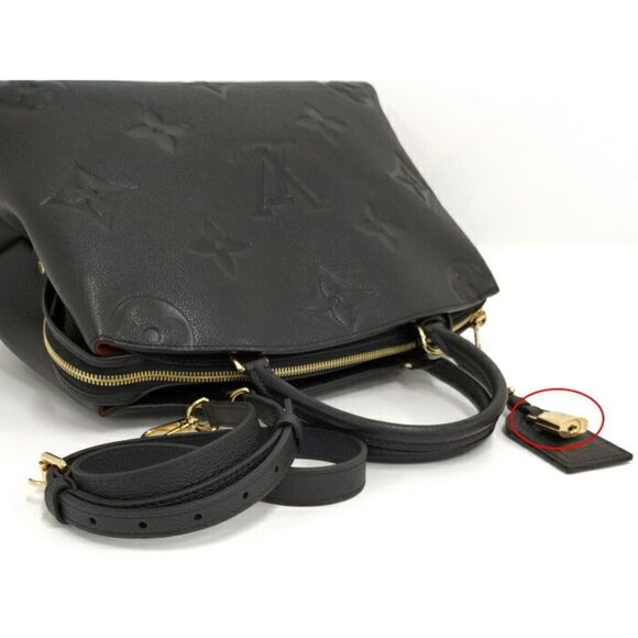 Louis Vuitton Grand Palais MM Monogram Emplant Leather Handbag - Picture 6 of 9